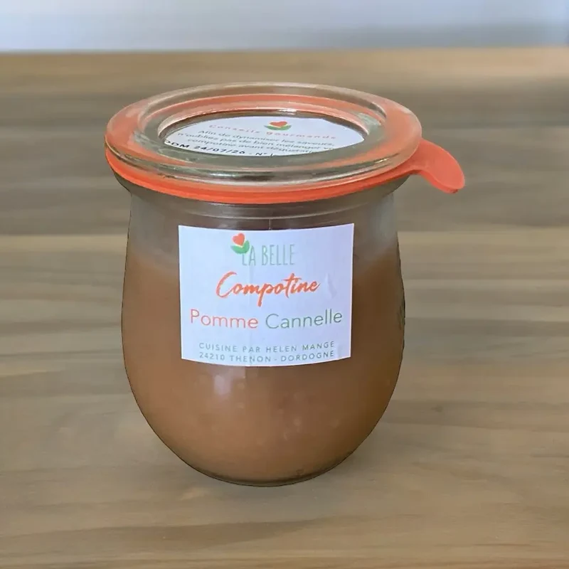 Compotine Pomme - Cannelle - 220 ml