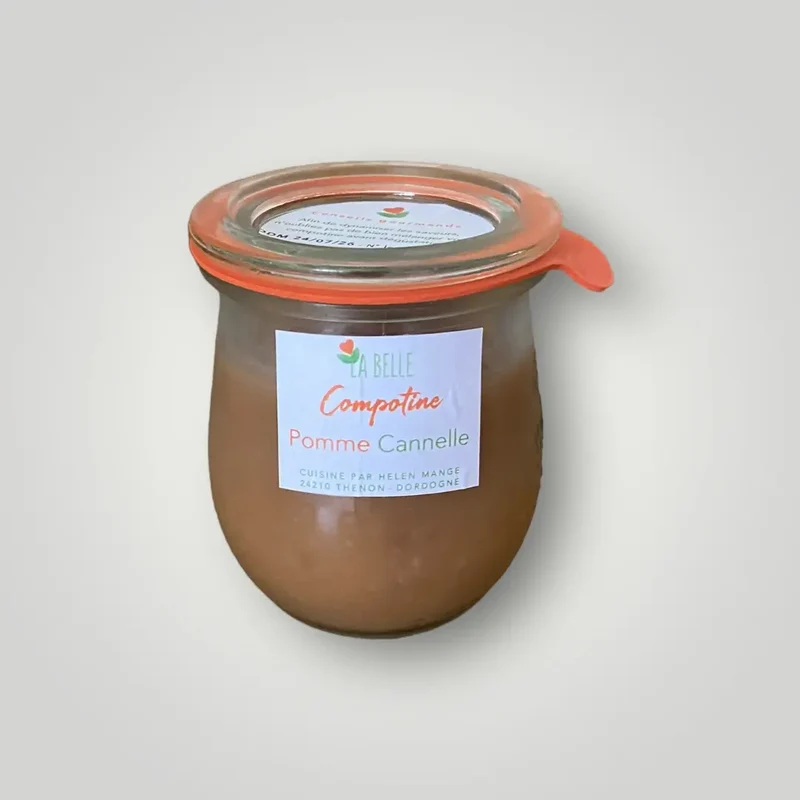 Compotine Pomme - Cannelle - 220 ml