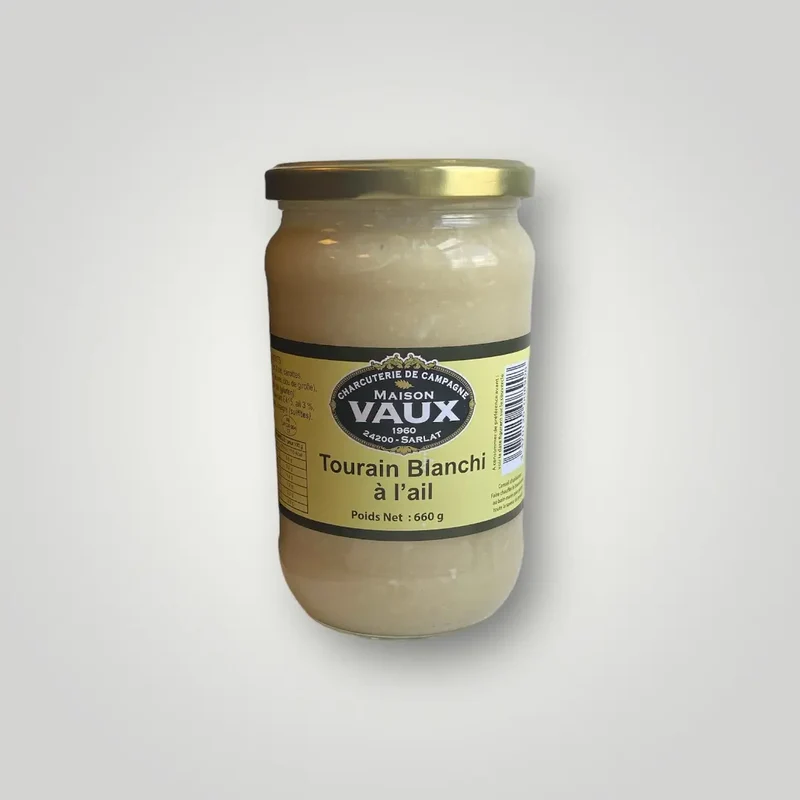 Tourain blanchi à l'ail 720 mL