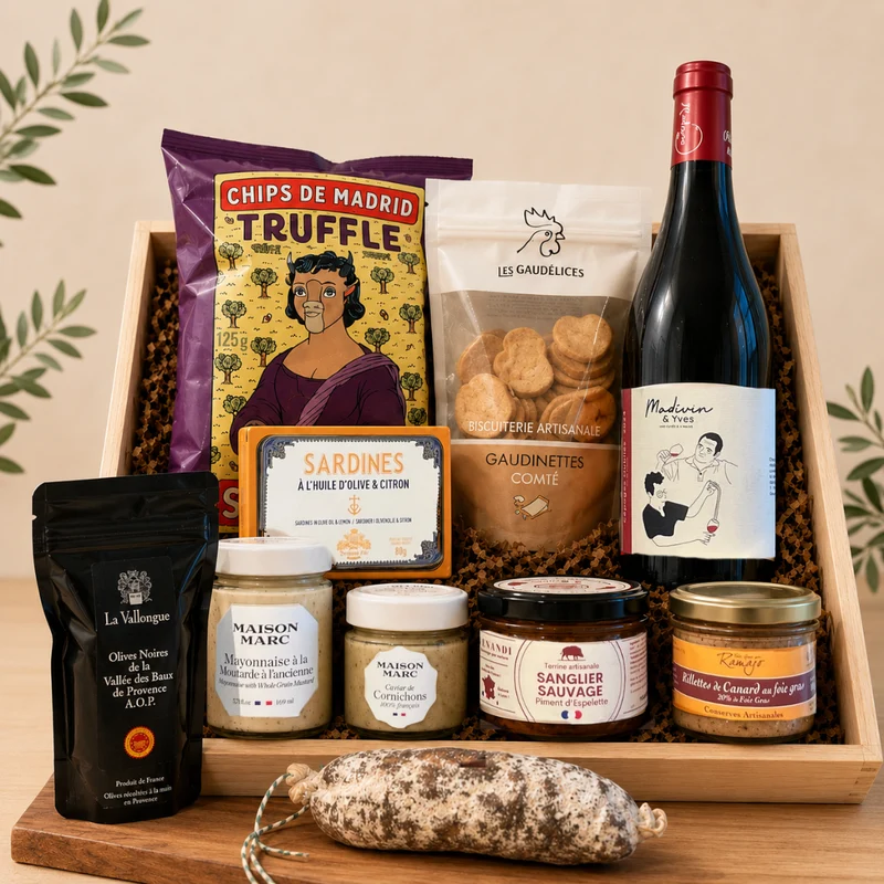 Coffret Apéro Autour du Vin