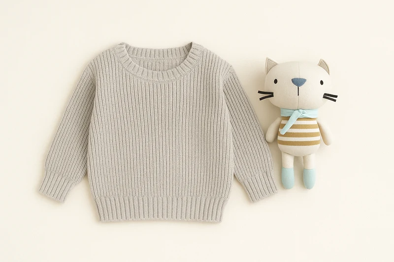 Pull en tricot 100 % coton pour garçon – Collection Kali (2 couleurs) |
