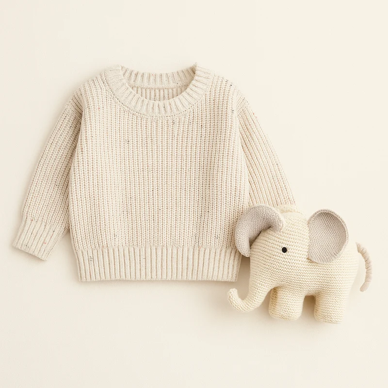 Pull en tricot 100 % coton pour garçon – Collection Kali (2 couleurs) |