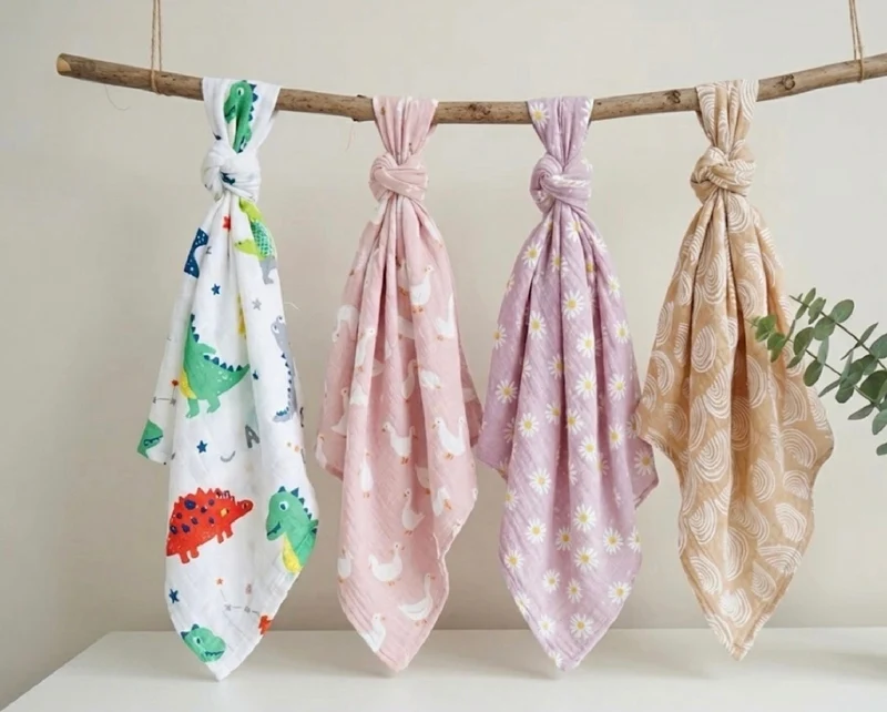 Mousseline pour bébé de coton de bambou Kali