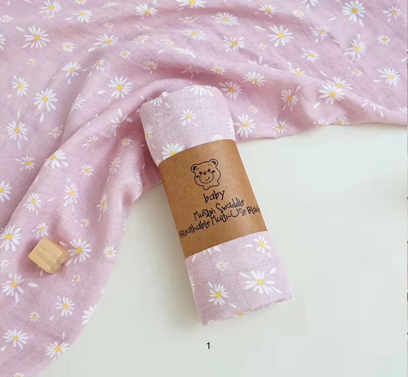 Mousseline pour bébé de coton de bambou Kali