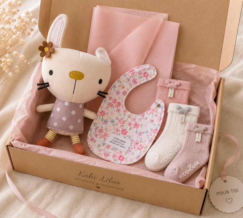 Coffret de naissance – Petit Trésor pour filles