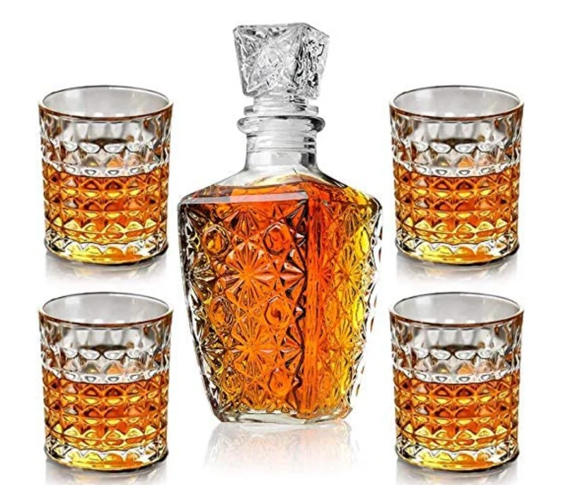 Carafe à whisky en cristal