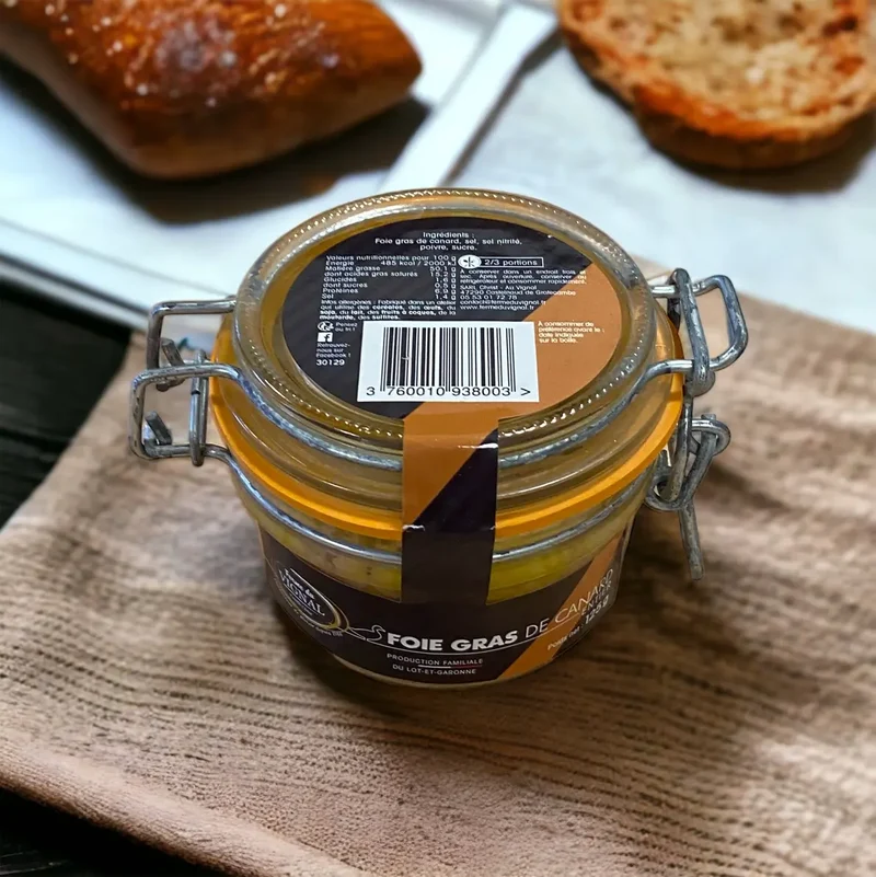 Foie gras de canard entier