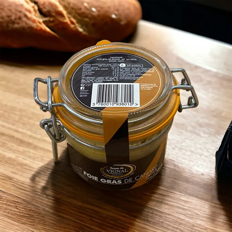 Foie gras de canard entier