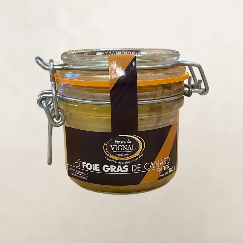Foie gras de canard entier