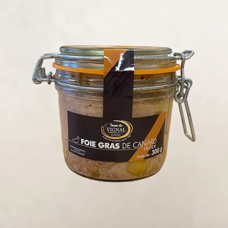 Foie gras de canard entier