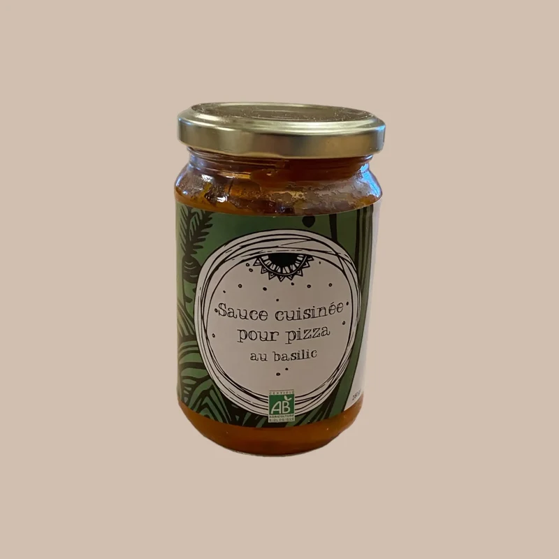 Sauce cuisine pour pizza au basilic 280g