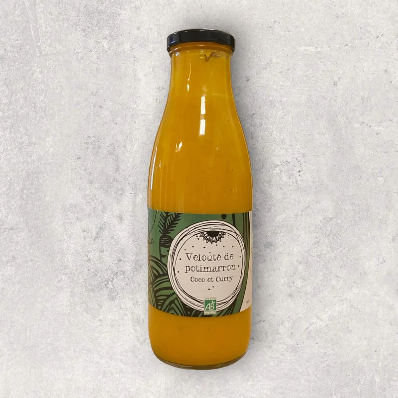 Veloute de potimarron - coco - curry 75cl
