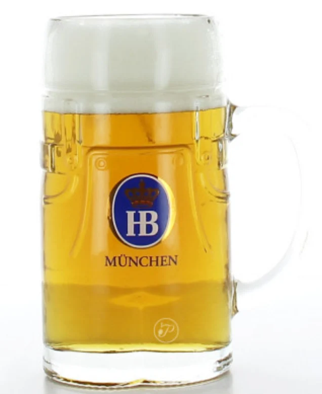 Verre à bière hofbrau munchen 1L