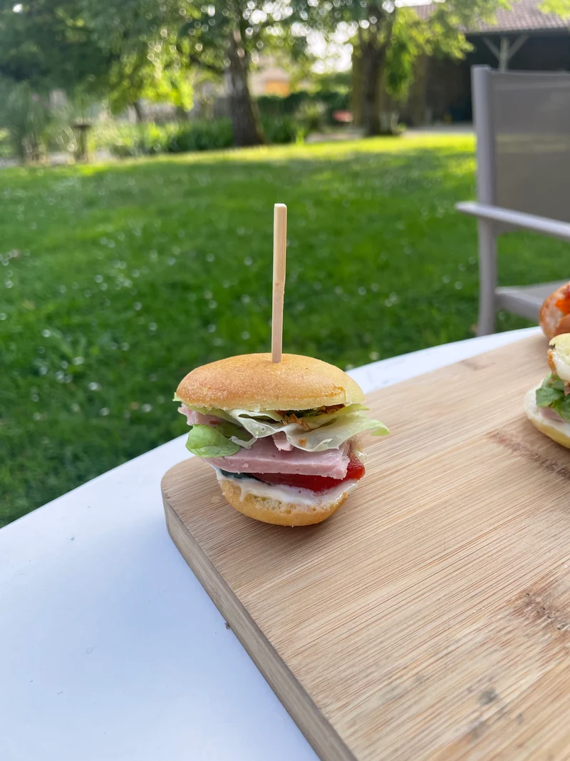 Mini Burger au Jambon