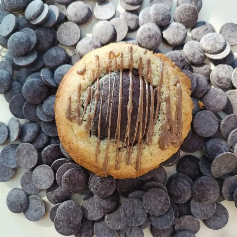 Maxi Cookie cœur Brownie