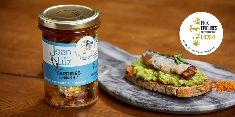 Sardines Sauvages à l'Huile d'Olive Bio | 270g