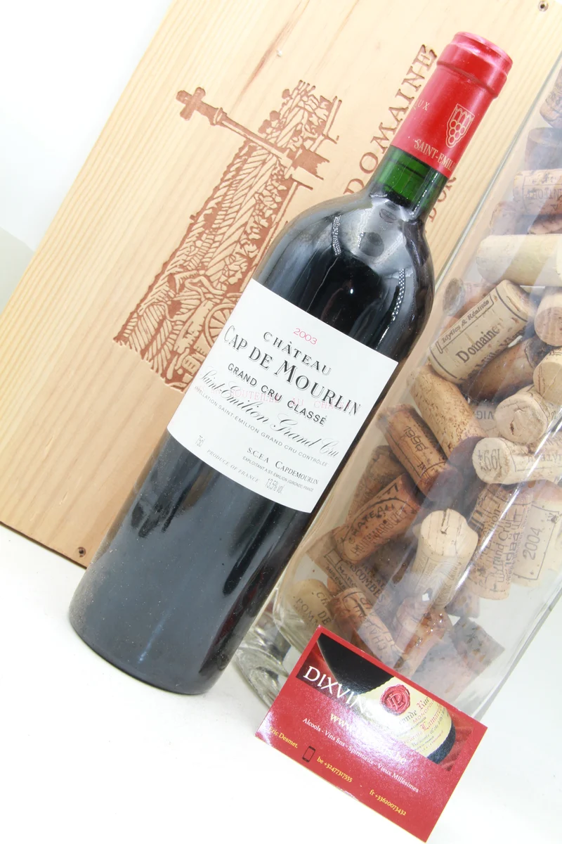 Chateau Cap Du Mourlin** 2003** Grand Cru Cru classé Saint Emilion