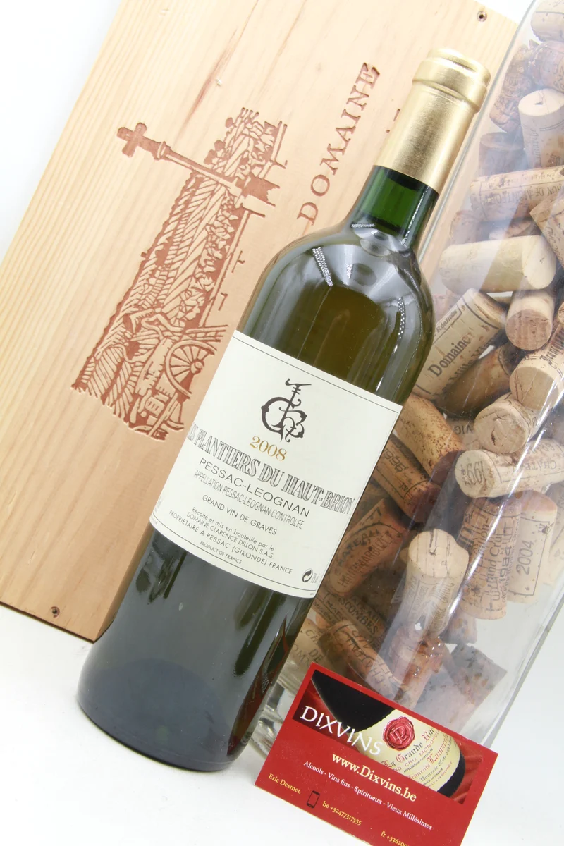 Les Plantiers Du Haut Brion. Pessac Leognan. Domaine Clarence Dillon. 2008
