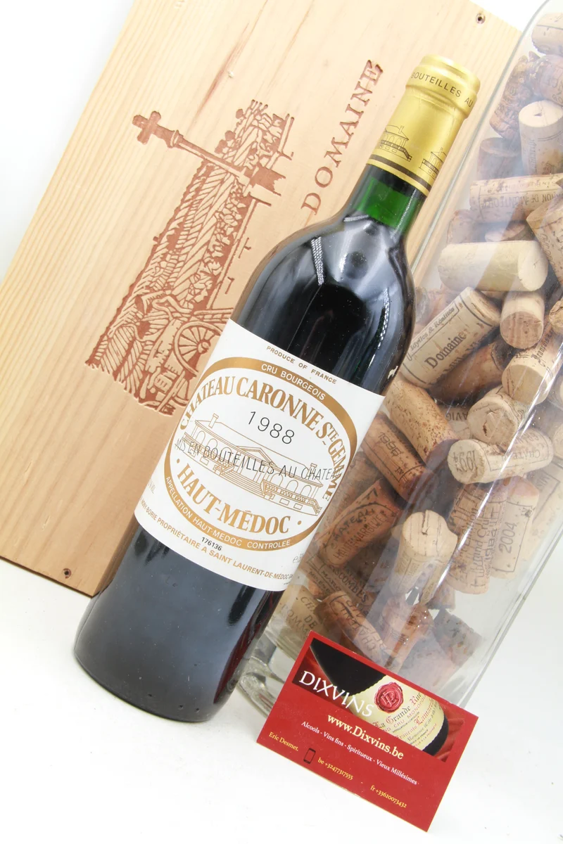 Château Caronne Ste Gemme. Haut Médoc Cru Bourgeois 1988