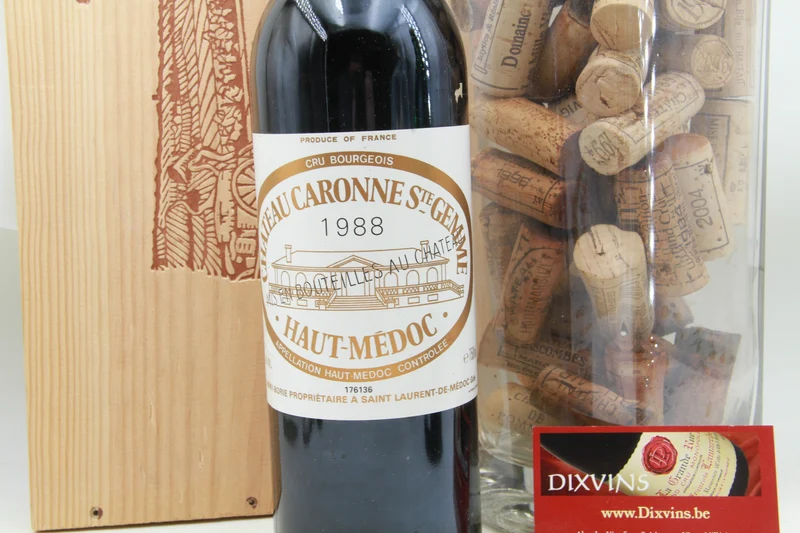 Château Caronne Ste Gemme. Haut Médoc Cru Bourgeois 1988