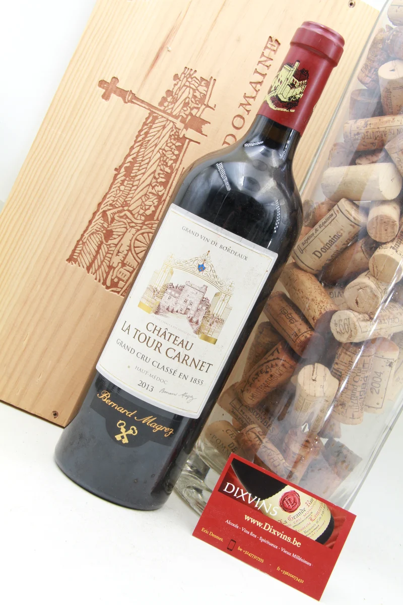 Château la Tour Carnet 4ème Grand Cru Classé Médoc 2013