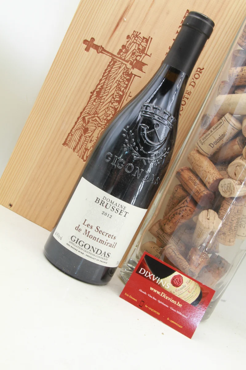 Gigondas Les Secrets de Montmirail Alain Jaume. 2012