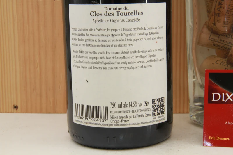 Gigondas Domaine Du Clos Des Tourelles Perrin. 2011