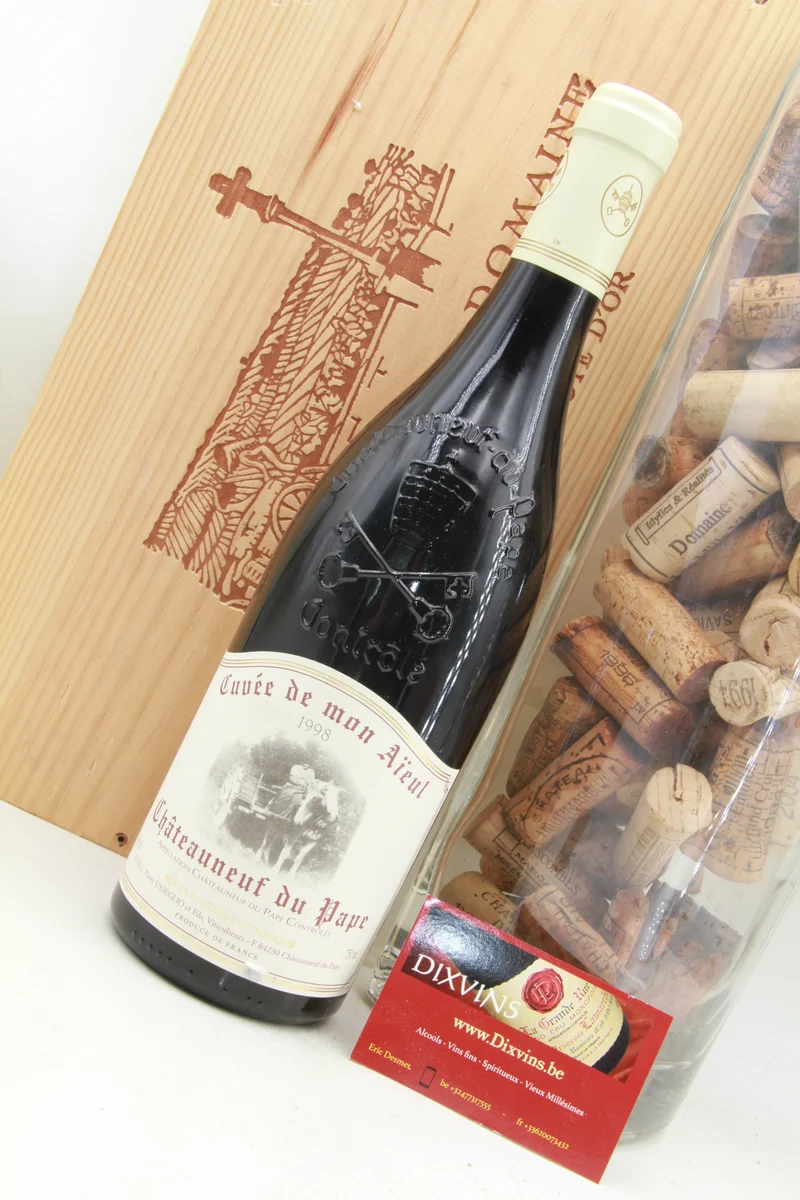 Chateauneuf Du Pape. Cuvée de mon Aieul Usseglio. 1998