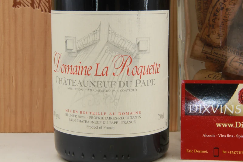 Chateauneuf Du Pape. Domaine de la Roquette Brunier Frères 1998