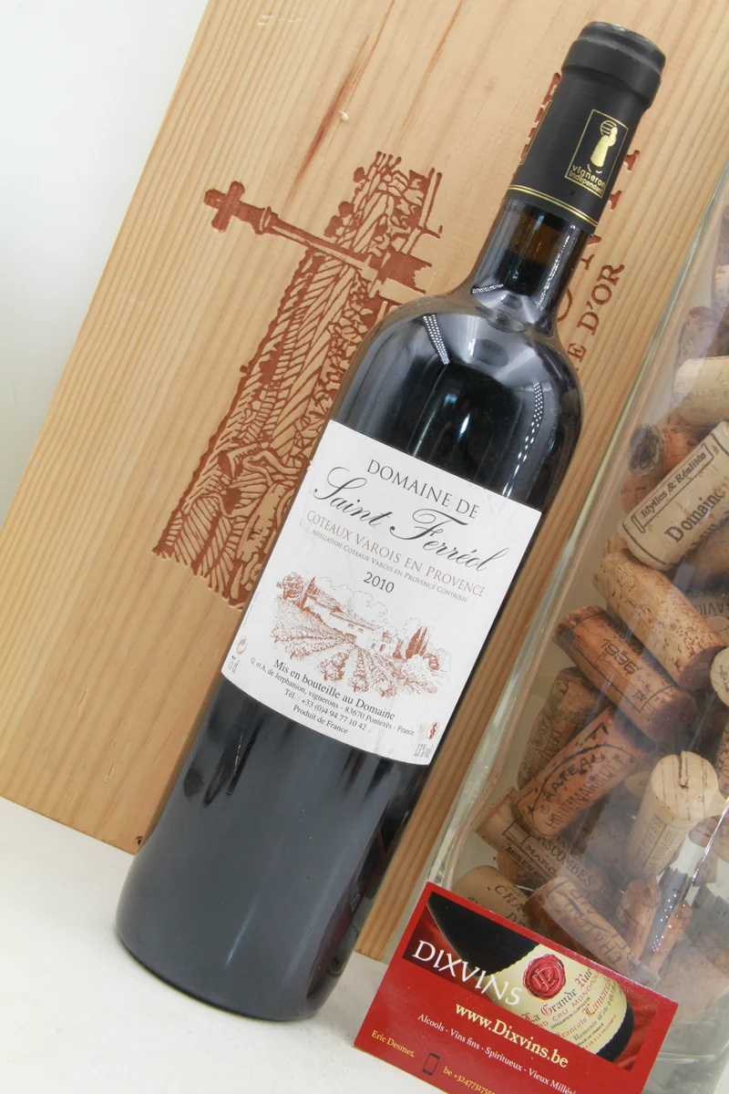 Provence rouge Domaine Saint Ferréol. 2010