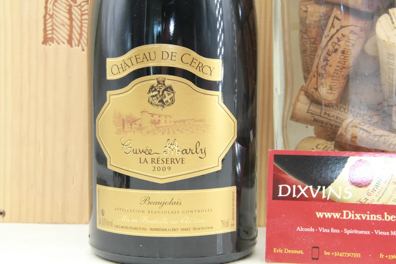 Beaujolais Cuvée Marly La Reserve Chateau de Cercy 2009