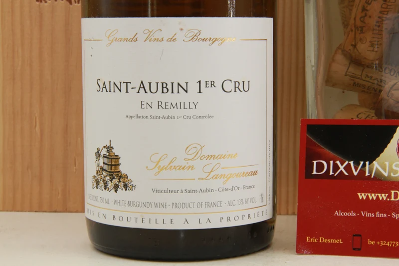 Saint Aubin 1er Cru En Remilly Domaine Sylvain Langourou 2015
