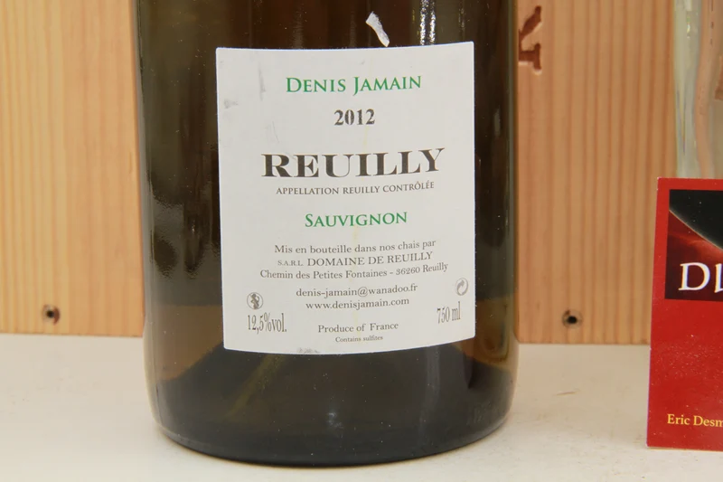Reuilly Les Pierres Plates. Denis Jamain. 2012