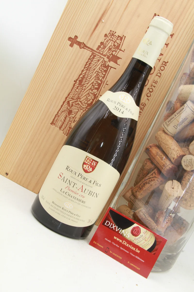 Saint-Aubin 1er Cru La Chatenière. Roux Père & Fils. 2014