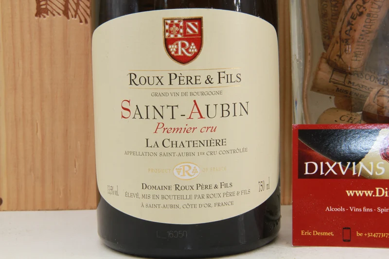 Saint-Aubin 1er Cru La Chatenière. Roux Père & Fils. 2014