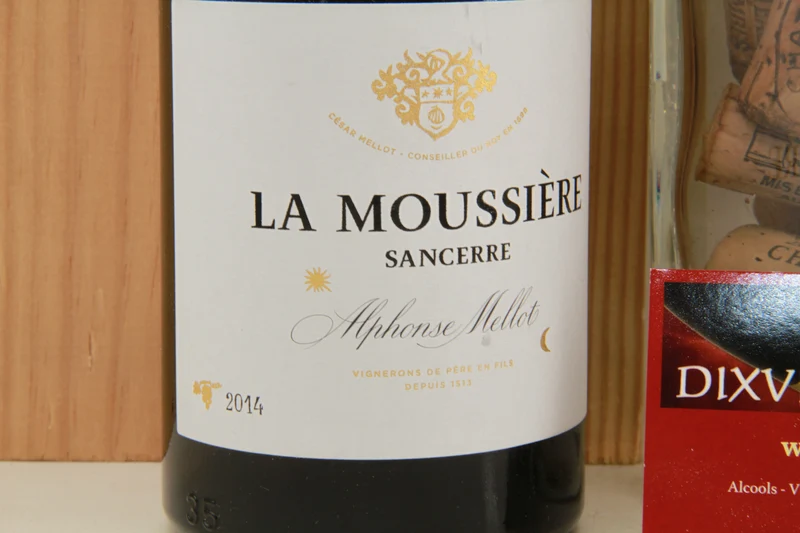 Sancerre La Moussière. Alphonse Mellot 2014