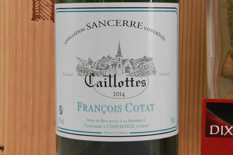 Sancerre Caillottes Francois Cotat. 2014