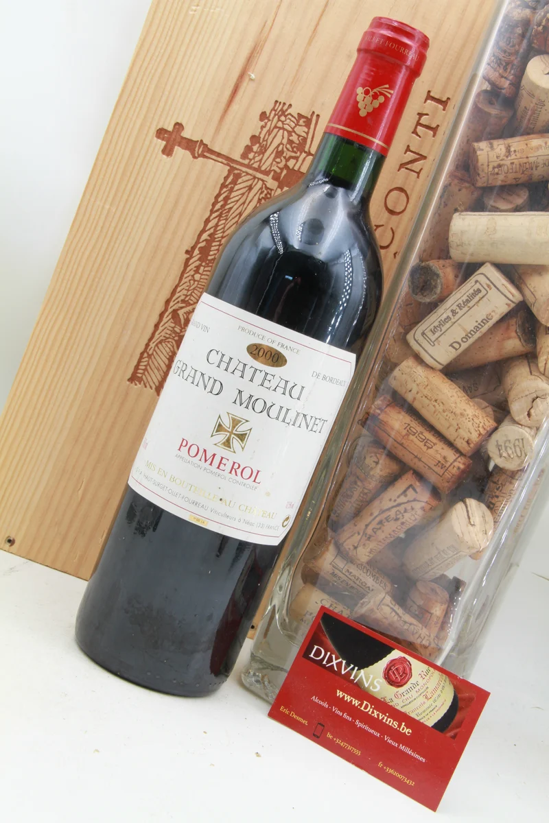 Chateau Grand Moulinet Pomerol. 2000