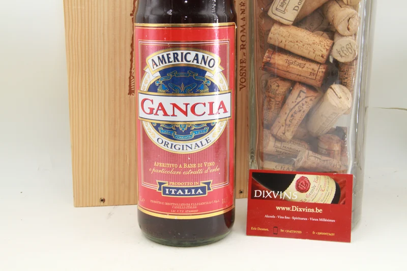 Americano Gancia ancienne bouteille des années 2000