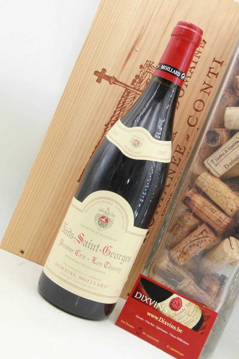 Nuits-Saint-Georges 1er Cru Les Thorey Moillard. 2005. 75cl