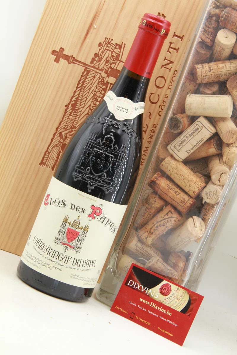 Chateauneuf du Pape Clos des Papes. 2006. 75cl