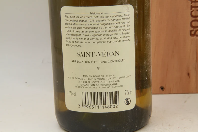 Saint-Véran. Marc Rougeot-Dupin. 2016