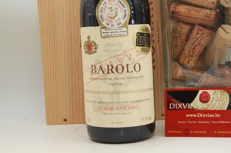 Barolo Riserva Ascheri Giacomo 1974