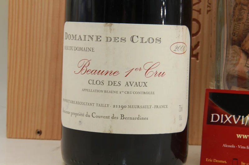 Beaune 1er Cru Clos Des Avaux Domaine Des Clos 2000