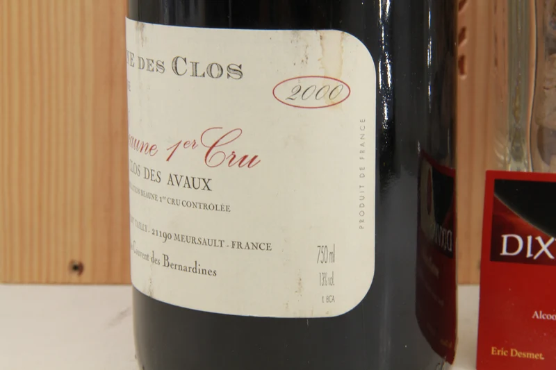 Beaune 1er Cru Clos Des Avaux Domaine Des Clos 2000