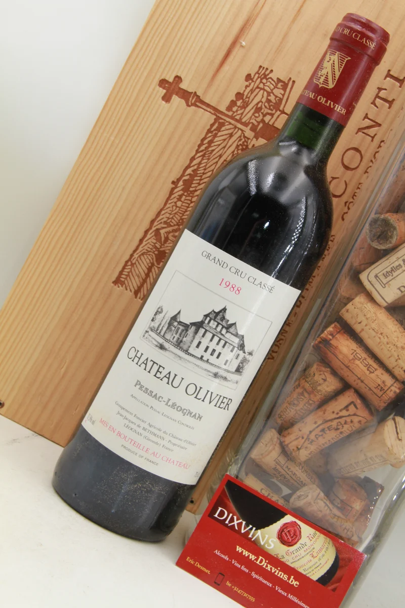 - Chateau Olivier ** 1988 ** Grand Cru Classé Pessac Léognan