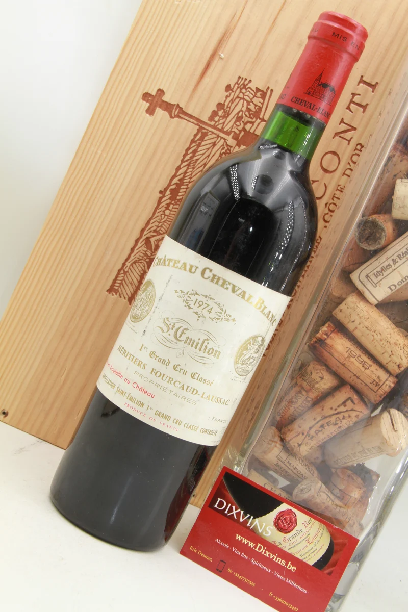 - Chateau Cheval Blanc ** 1974 ** 1er Grand Cru Saint Émilion