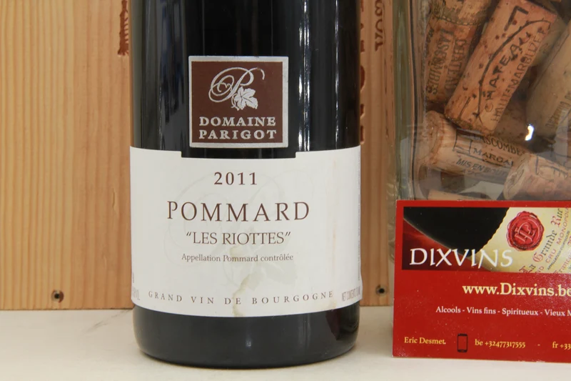 Pommard " Les Riottes " Domaine Parigot. 2011