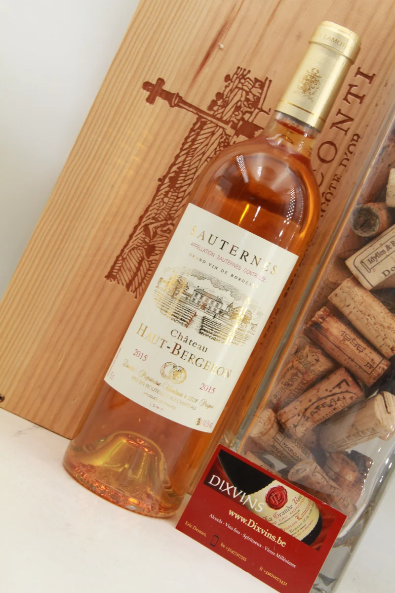 Chateau Haut Bergeron ** 2015 ** Sauternes