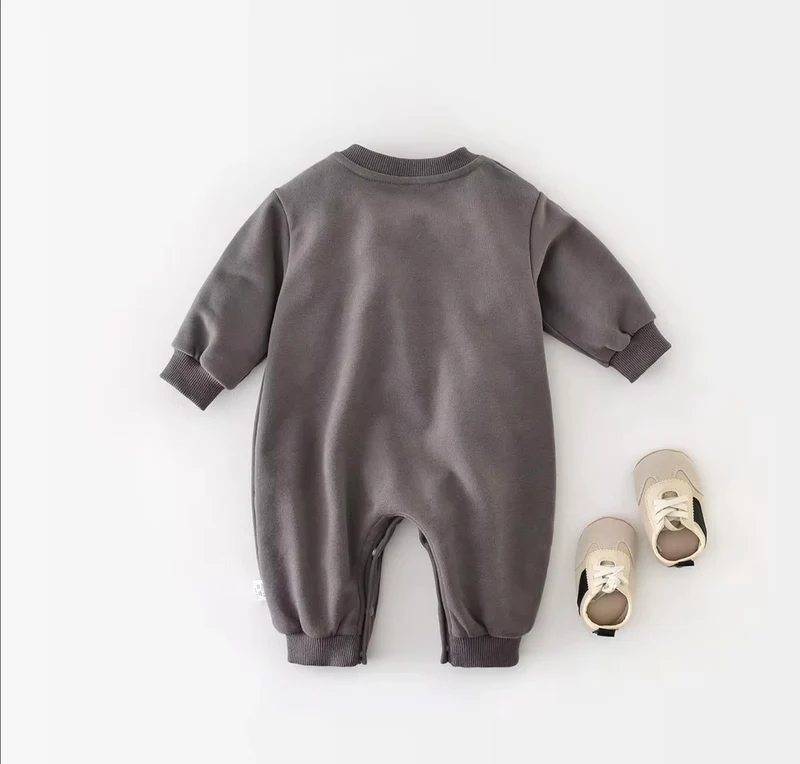 Combinaison bébé garçon motif éléphant en coton doux – Kali